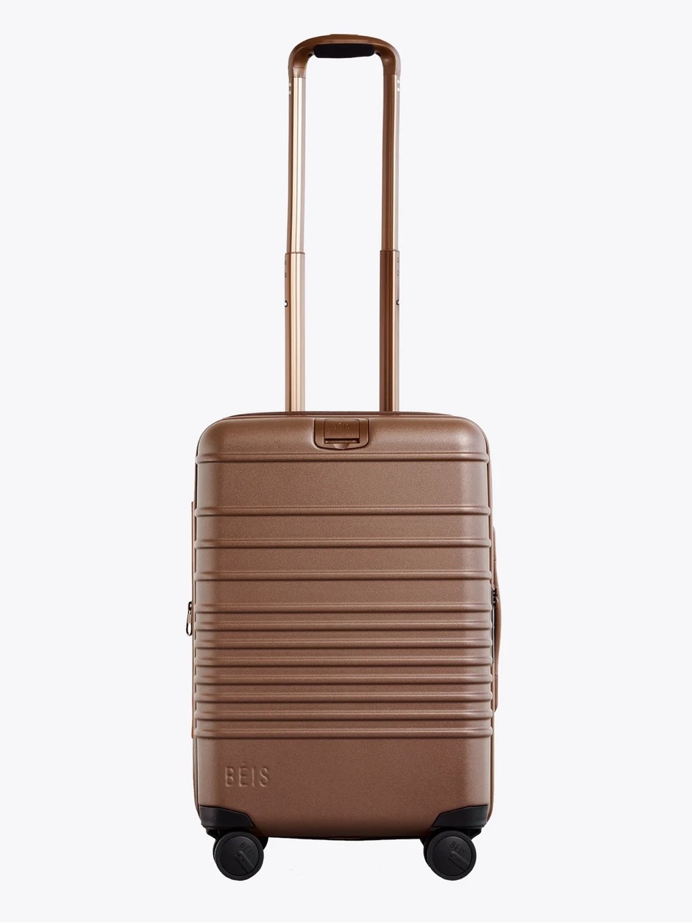 BEIS Carry-On Spinner Luggage - maple